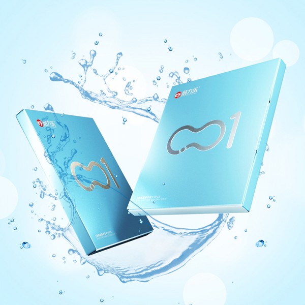 倍力乐聚氨酯001超薄男用安全套夫妻房事避孕套成人计生用品