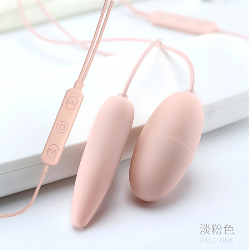 GALAKU尖圆双跳蛋女用电动震动玩具调情自慰器成人情趣用品
