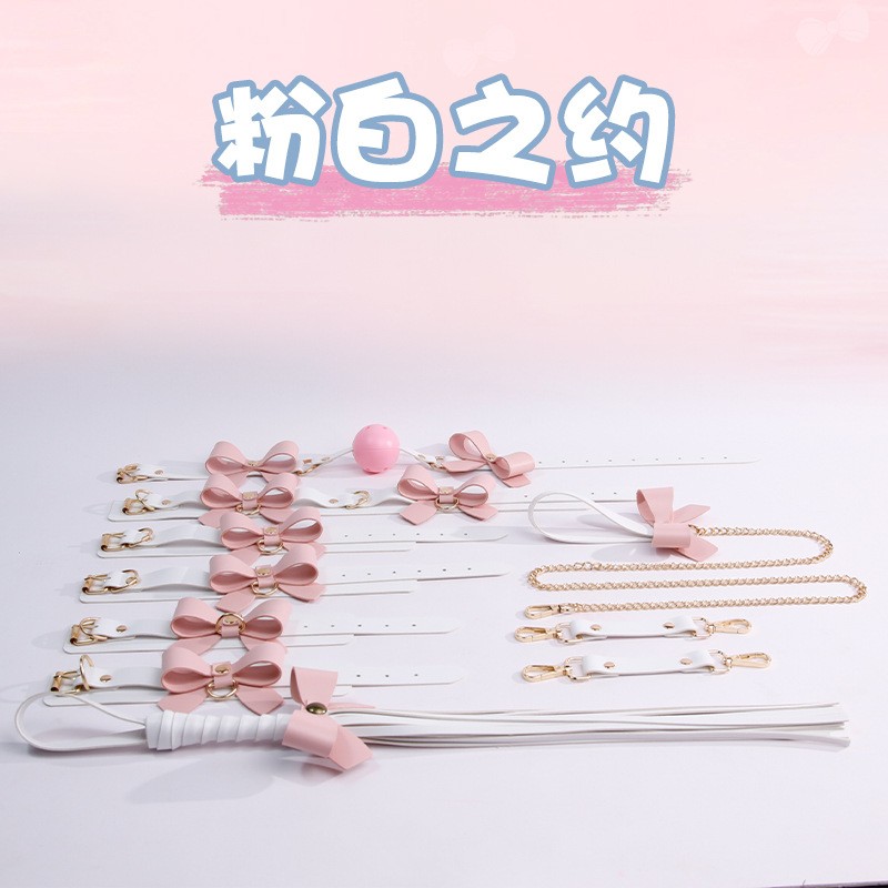 久爱sm道具蝴蝶结情调趣玩具夫妻捆绑束缚手铐成人用品皮鞭sp调教成人用品